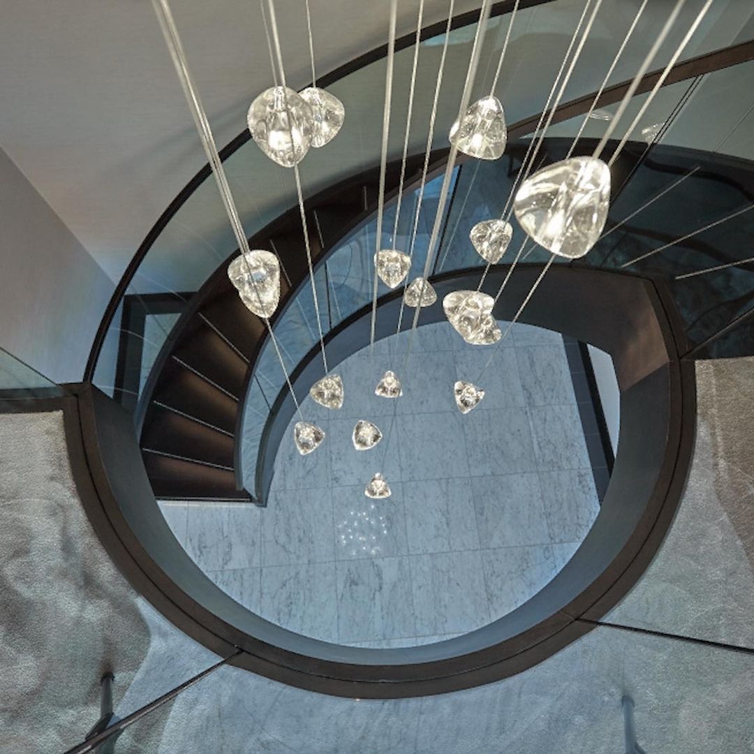 Gevlin Postmodern Luxury Cherry Crystal Pendant Lamp-Neutral Decor