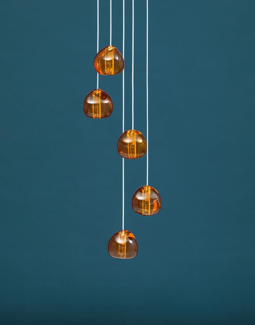 Gevlin Postmodern Luxury Cherry Crystal Pendant Lamp-Neutral Decor