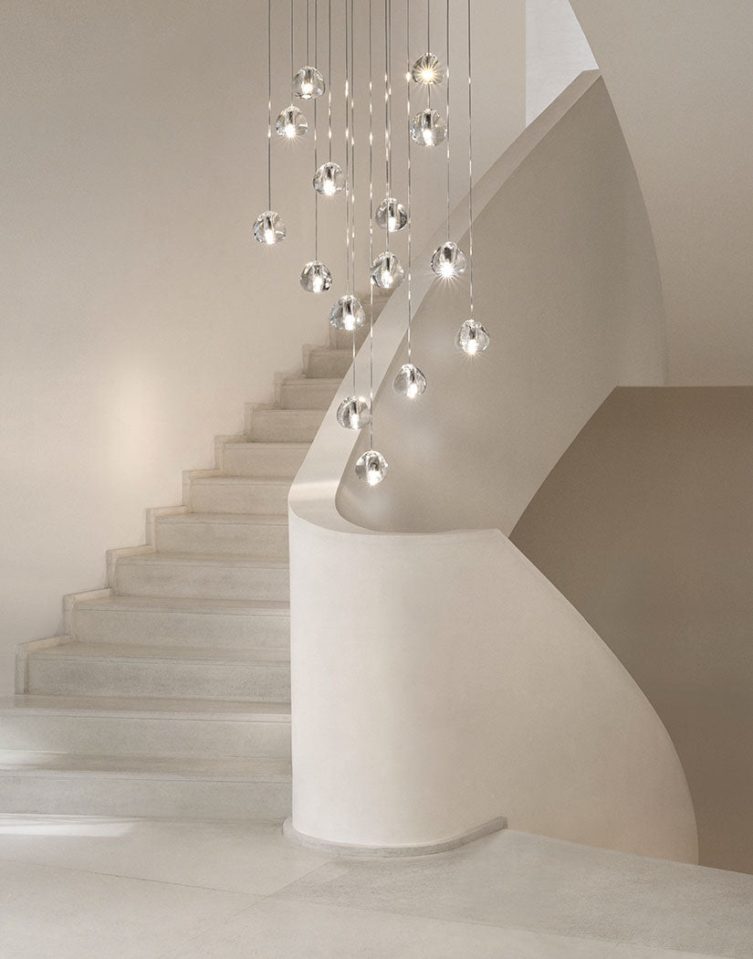 Gevlin Postmodern Luxury Cherry Crystal Pendant Lamp-Neutral Decor