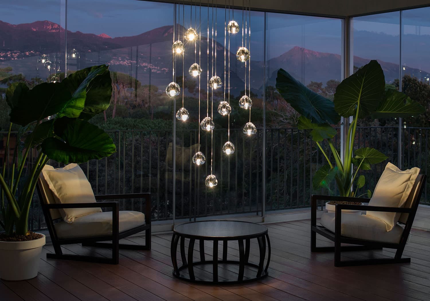 Gevlin Postmodern Luxury Cherry Crystal Pendant Lamp-Neutral Decor