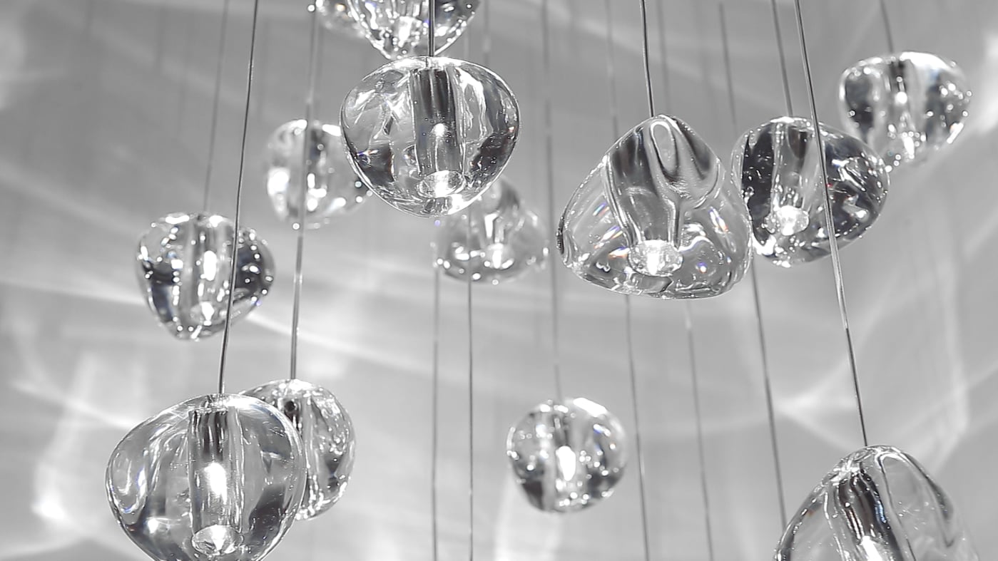 Gevlin Postmodern Luxury Cherry Crystal Pendant Lamp-Neutral Decor