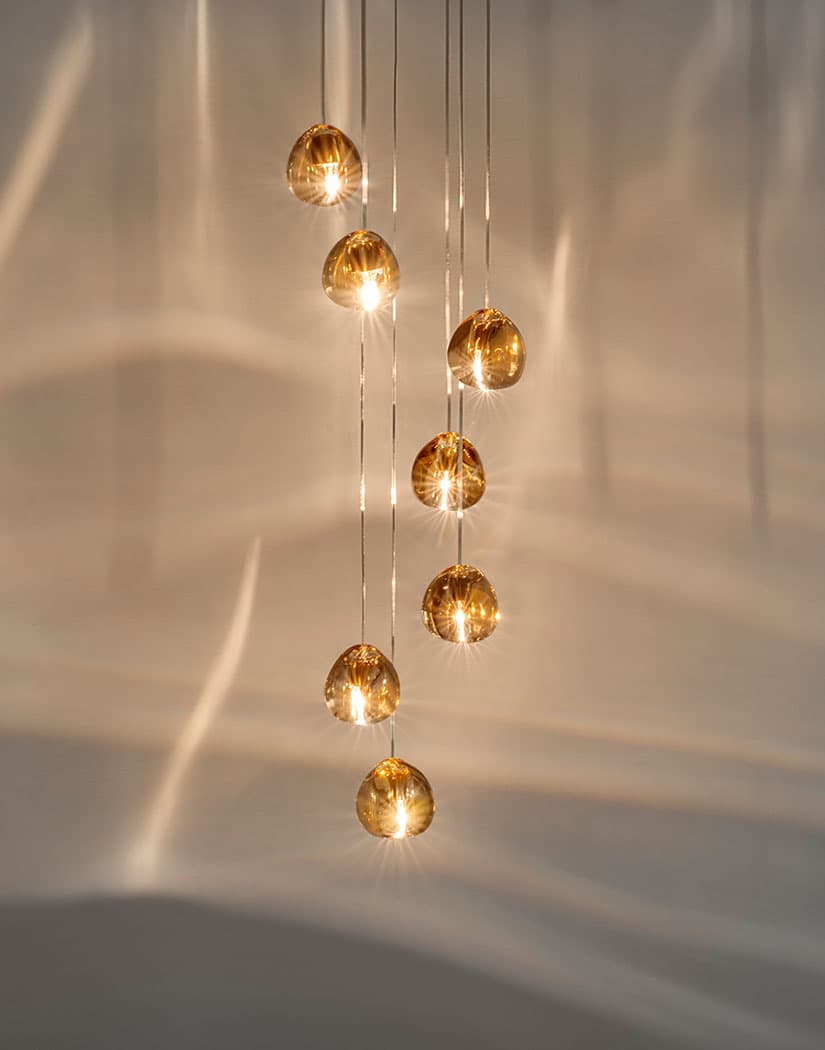 Gevlin Postmodern Luxury Cherry Crystal Pendant Lamp-Neutral Decor