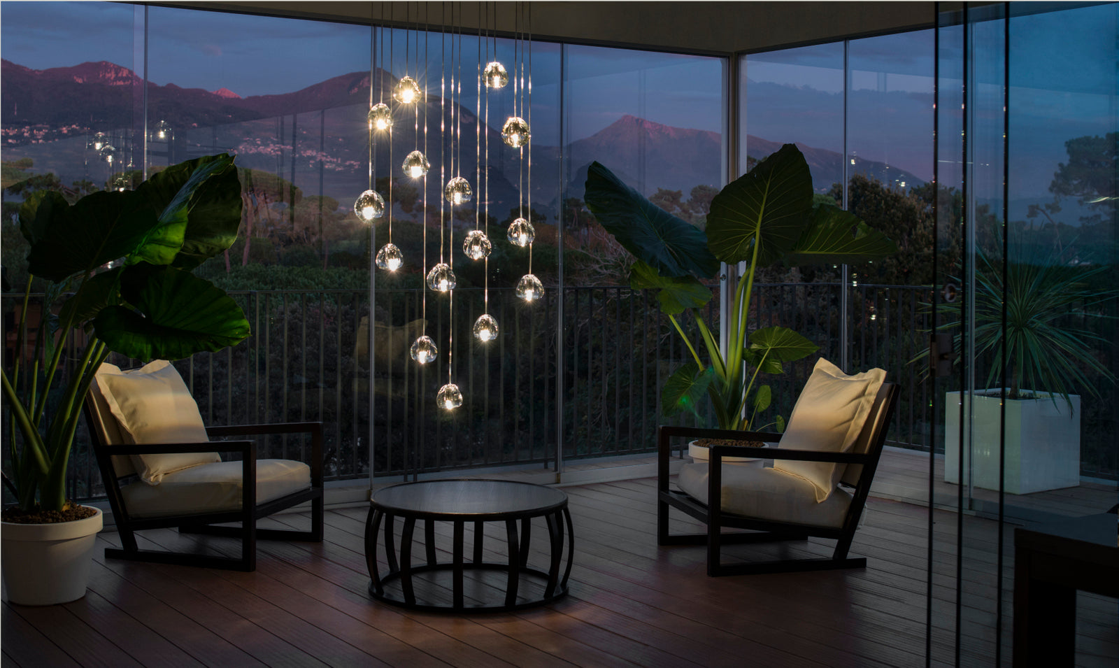 Gevlin Postmodern Luxury Cherry Crystal Pendant Lamp-Neutral Decor