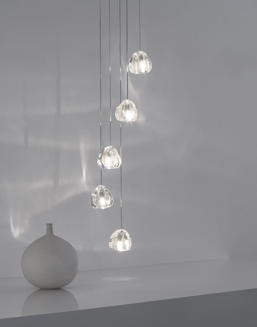 Gevlin Postmodern Luxury Cherry Crystal Pendant Lamp-Neutral Decor