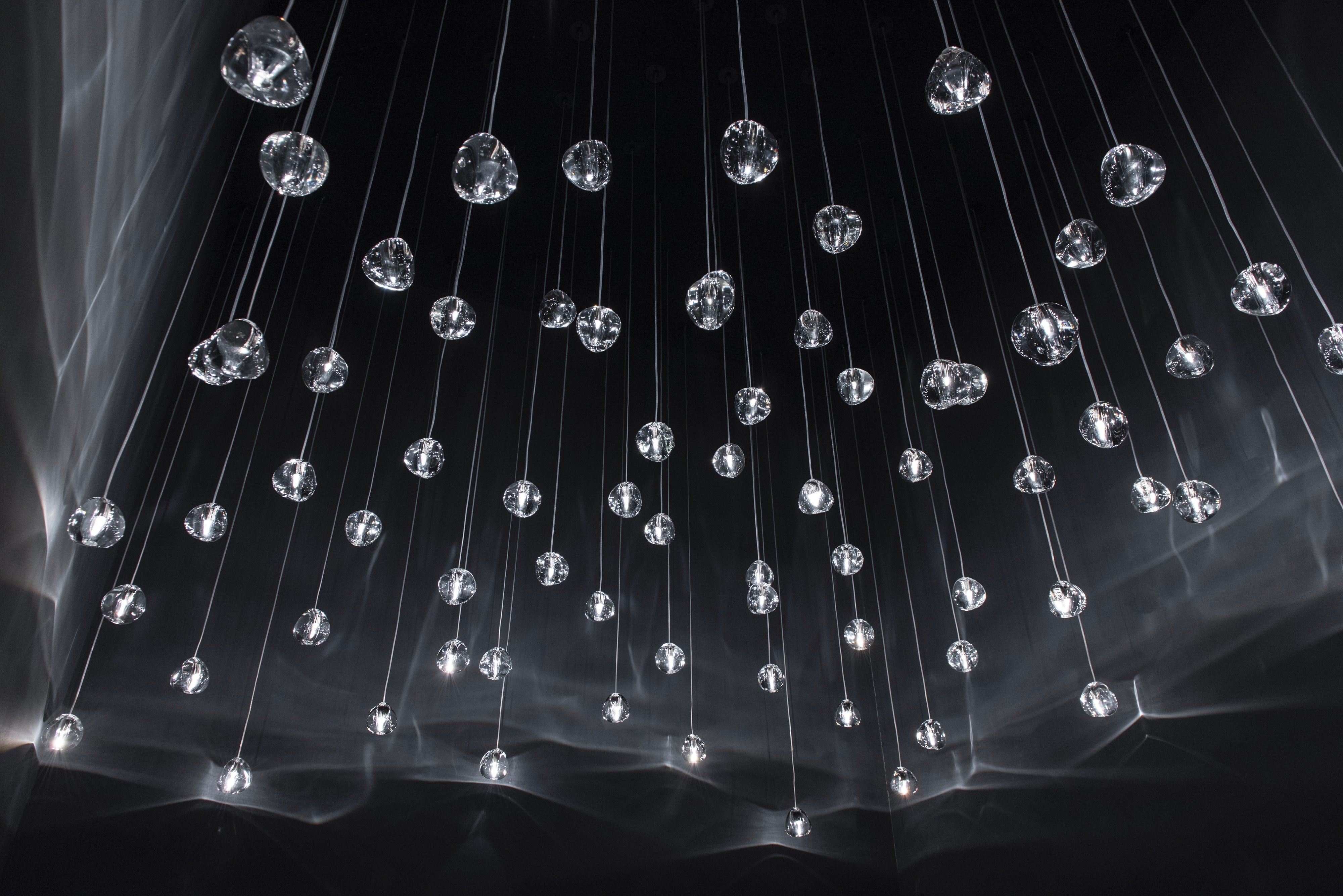 Gevlin Postmodern Luxury Cherry Crystal Pendant Lamp-Neutral Decor