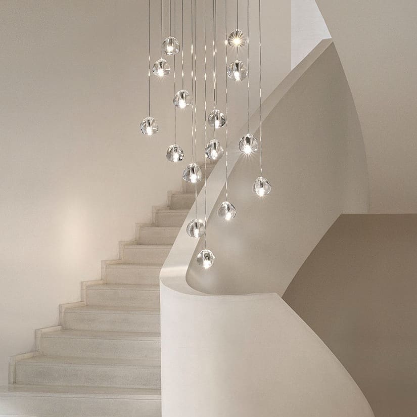 Gevlin Postmodern Luxury Cherry Crystal Pendant Lamp-Neutral Decor