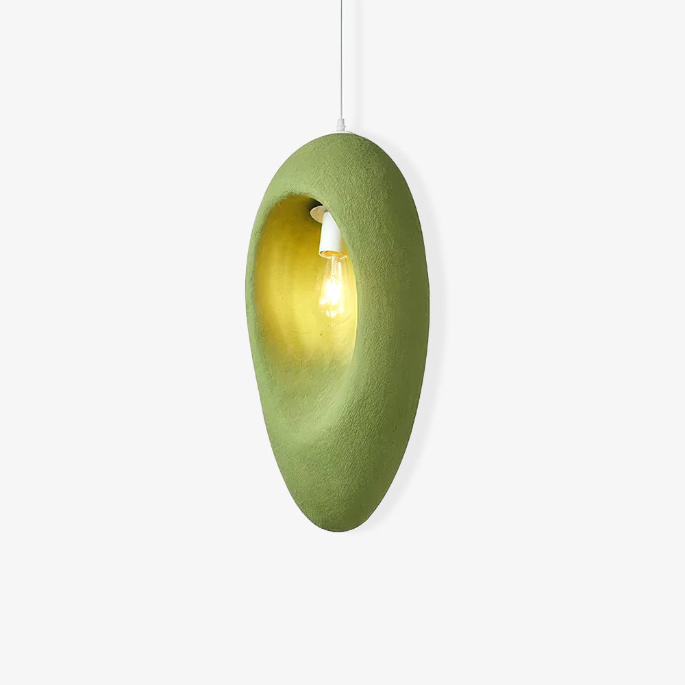 Ulrinara Modern Minimalist Plastic Pendant Light-Neutral Decor