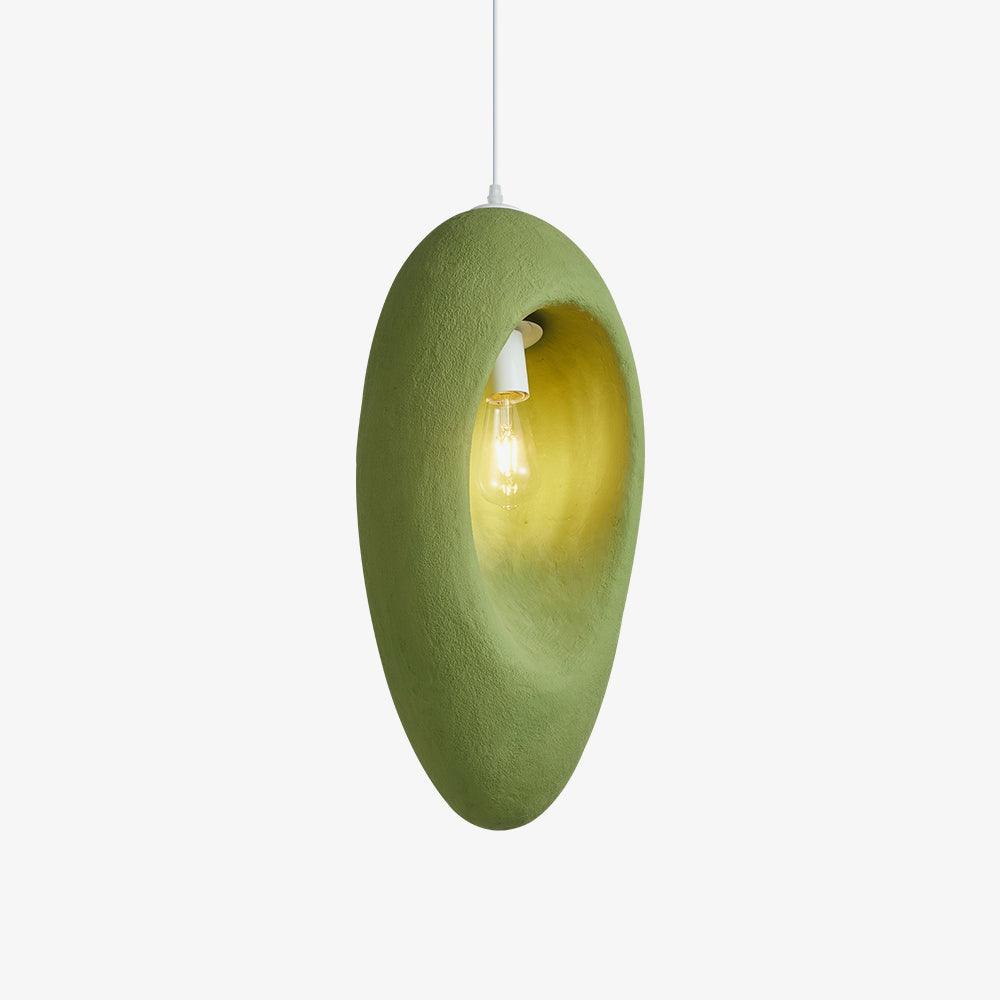 Ulrinara Modern Minimalist Plastic Pendant Light-Neutral Decor