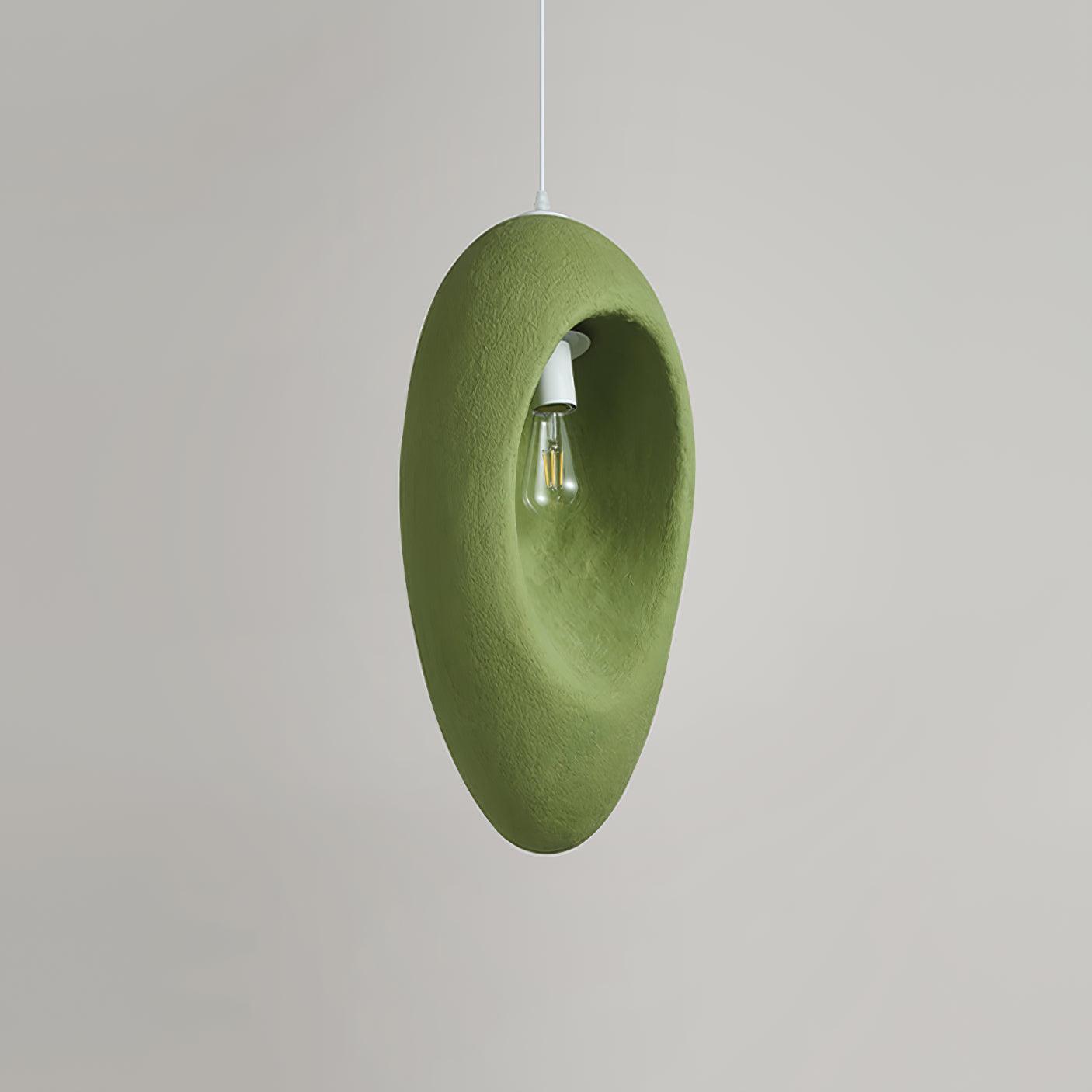 Ulrinara Modern Minimalist Plastic Pendant Light-Neutral Decor