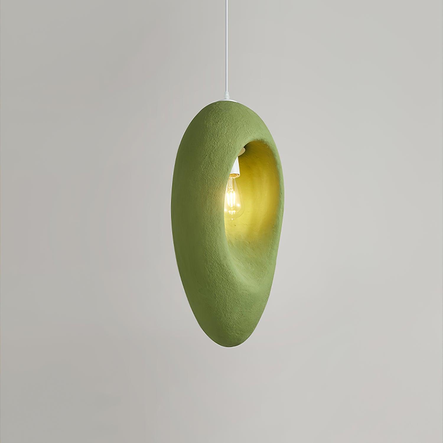 Ulrinara Modern Minimalist Plastic Pendant Light-Neutral Decor