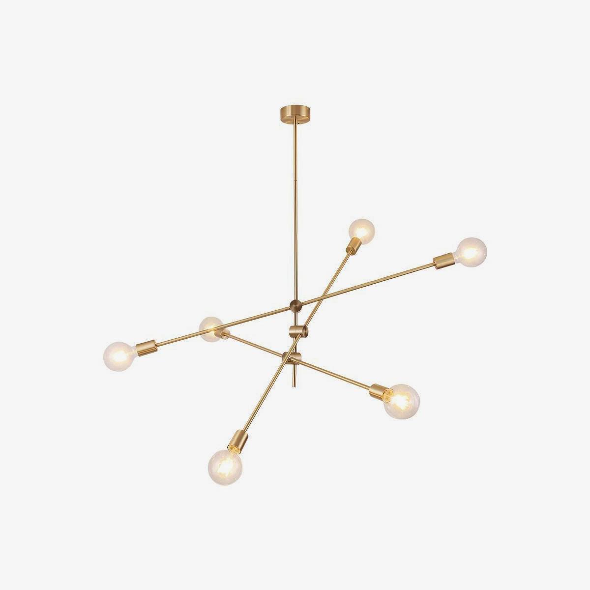 Edward Modern Chandelier-Neutral Decor