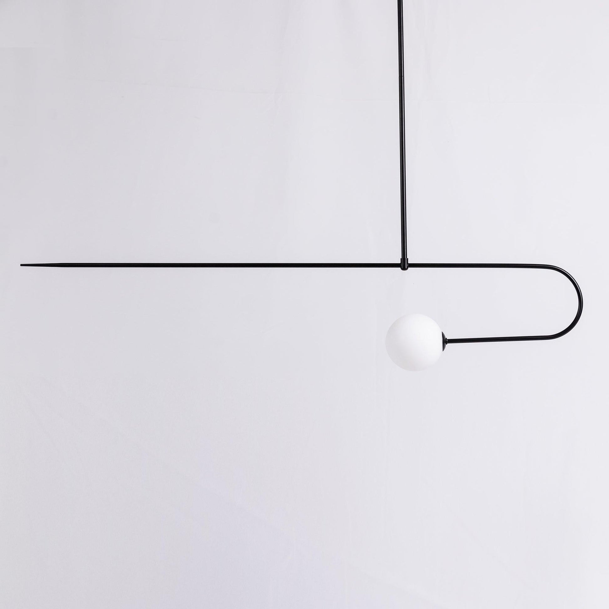 Lustra Chandelier Mobile Black Minimalist-Neutral Decor