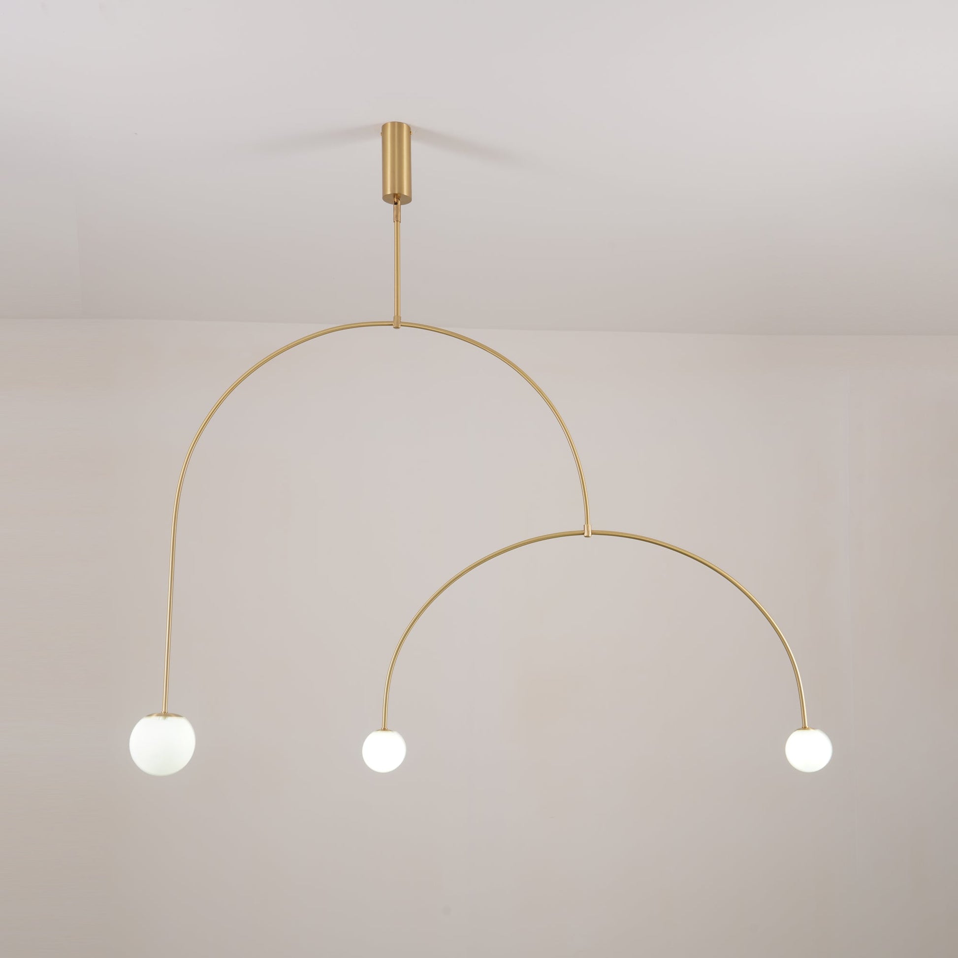 Lustra Chandelier Mobile Black Minimalist-Neutral Decor