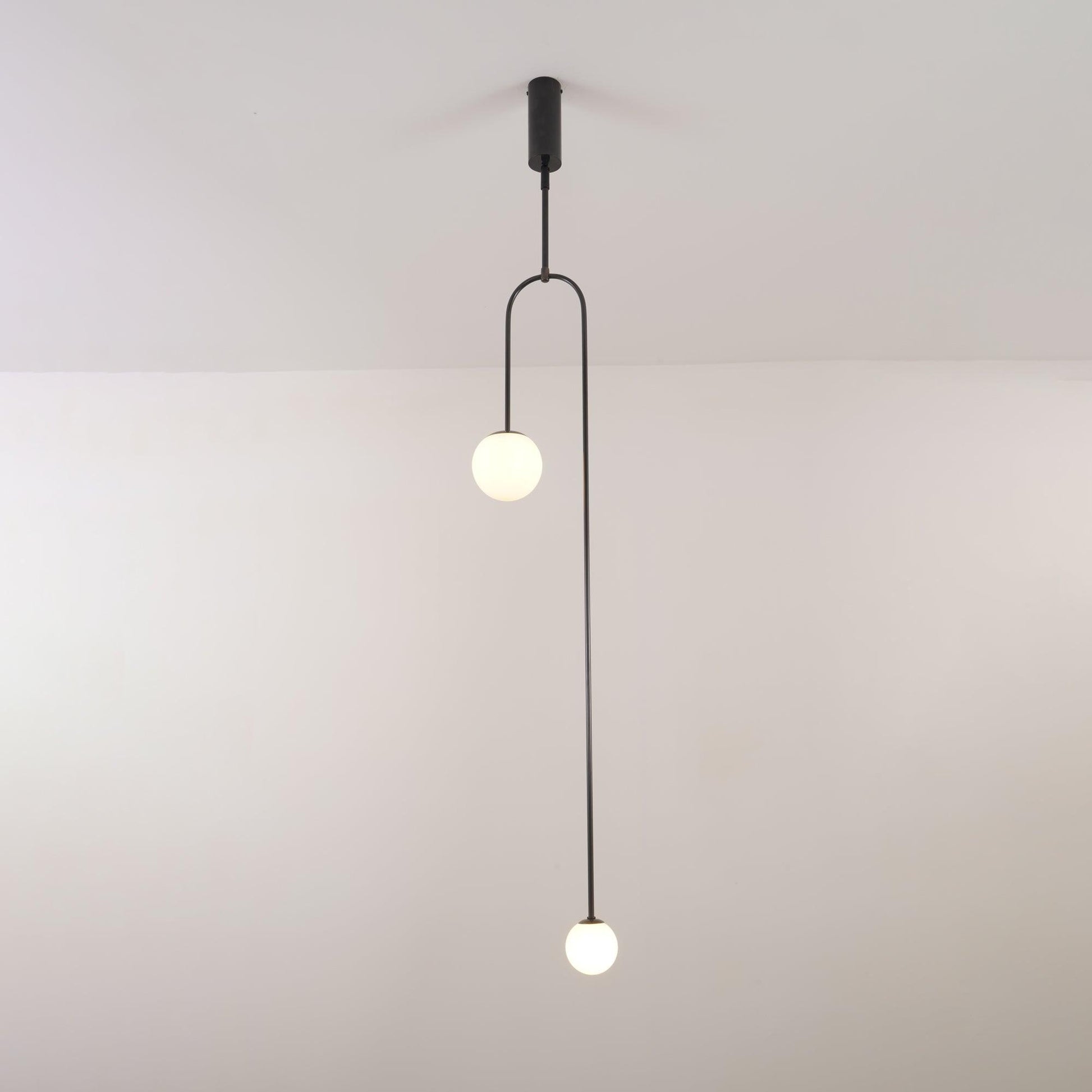 Lustra Chandelier Mobile Black Minimalist-Neutral Decor