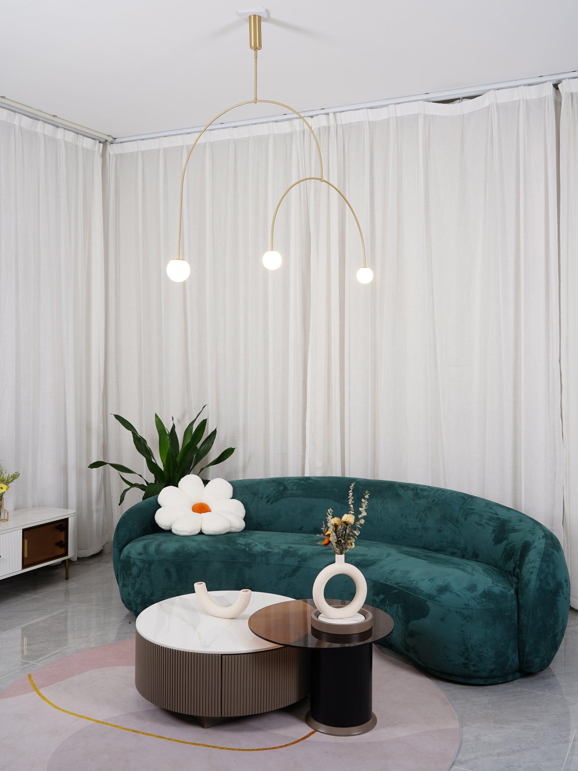 Lustra Chandelier Mobile Black Minimalist-Neutral Decor