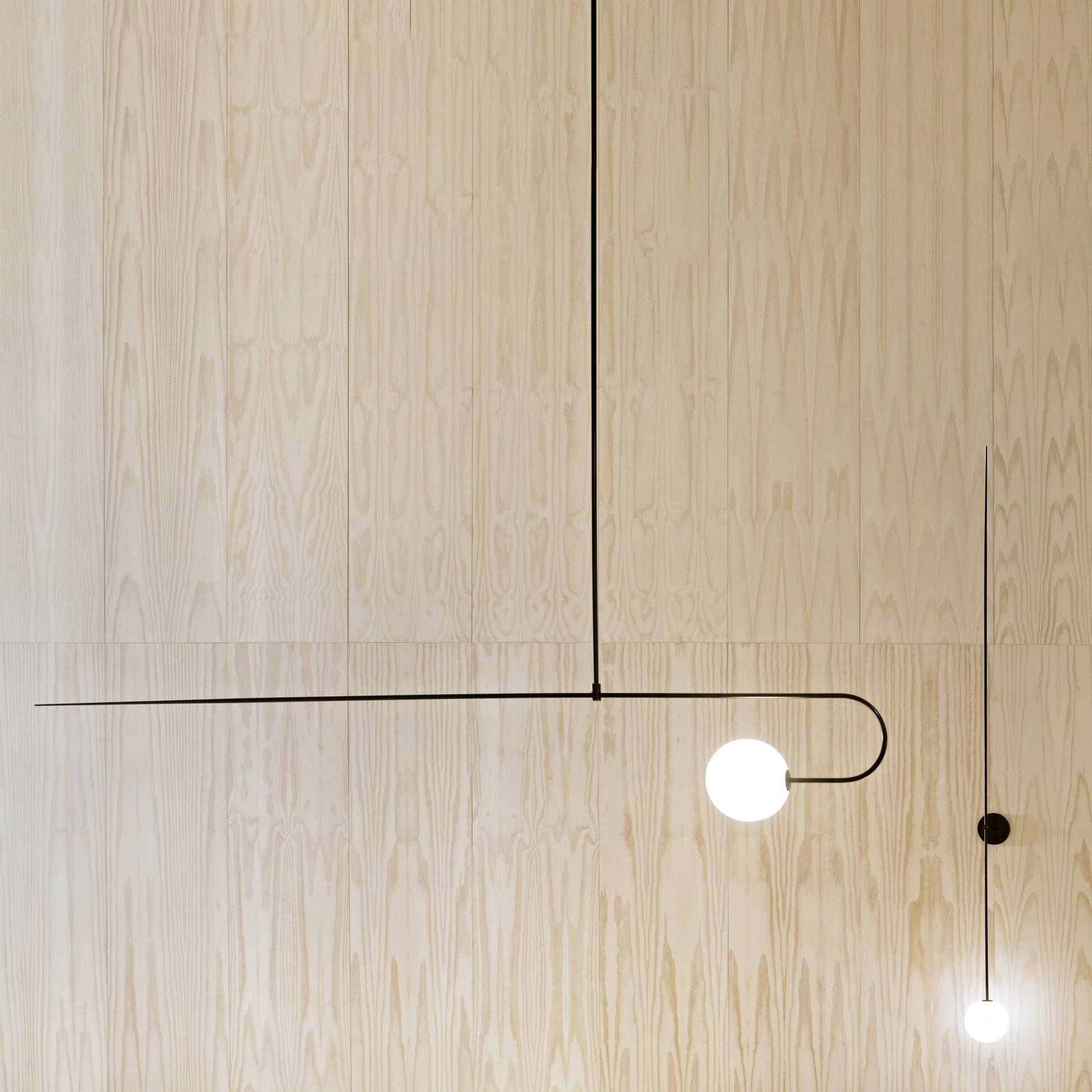 Lustra Chandelier Mobile Black Minimalist-Neutral Decor
