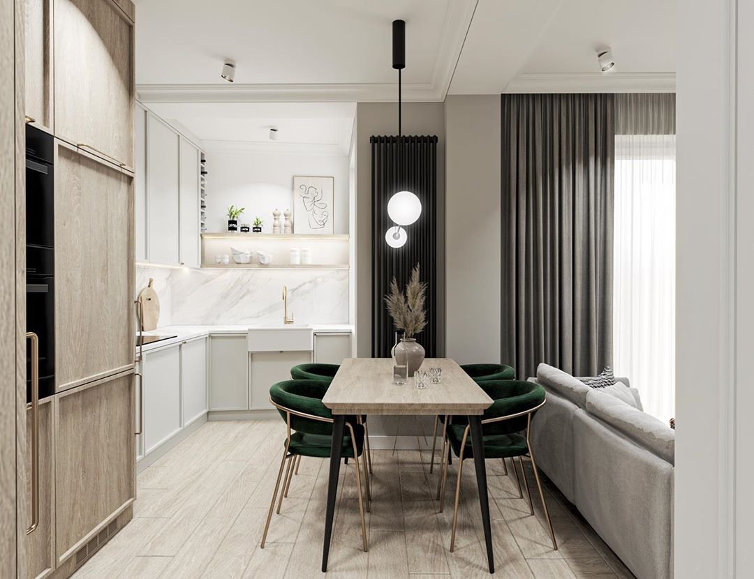 Lustra Chandelier Mobile Black Minimalist-Neutral Decor