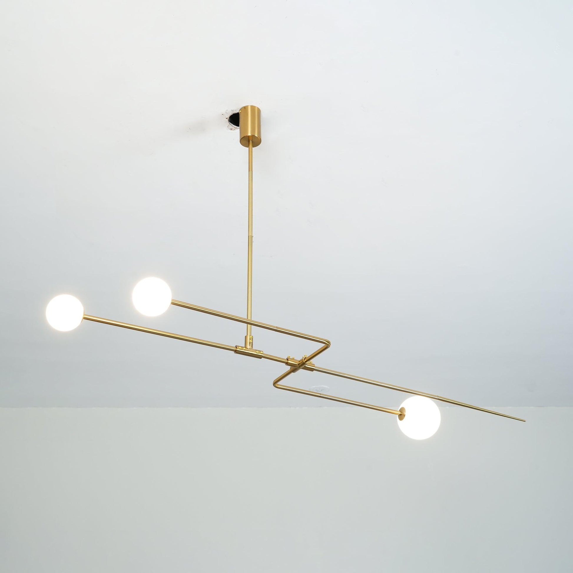 Lustra Chandelier Mobile Black Minimalist-Neutral Decor