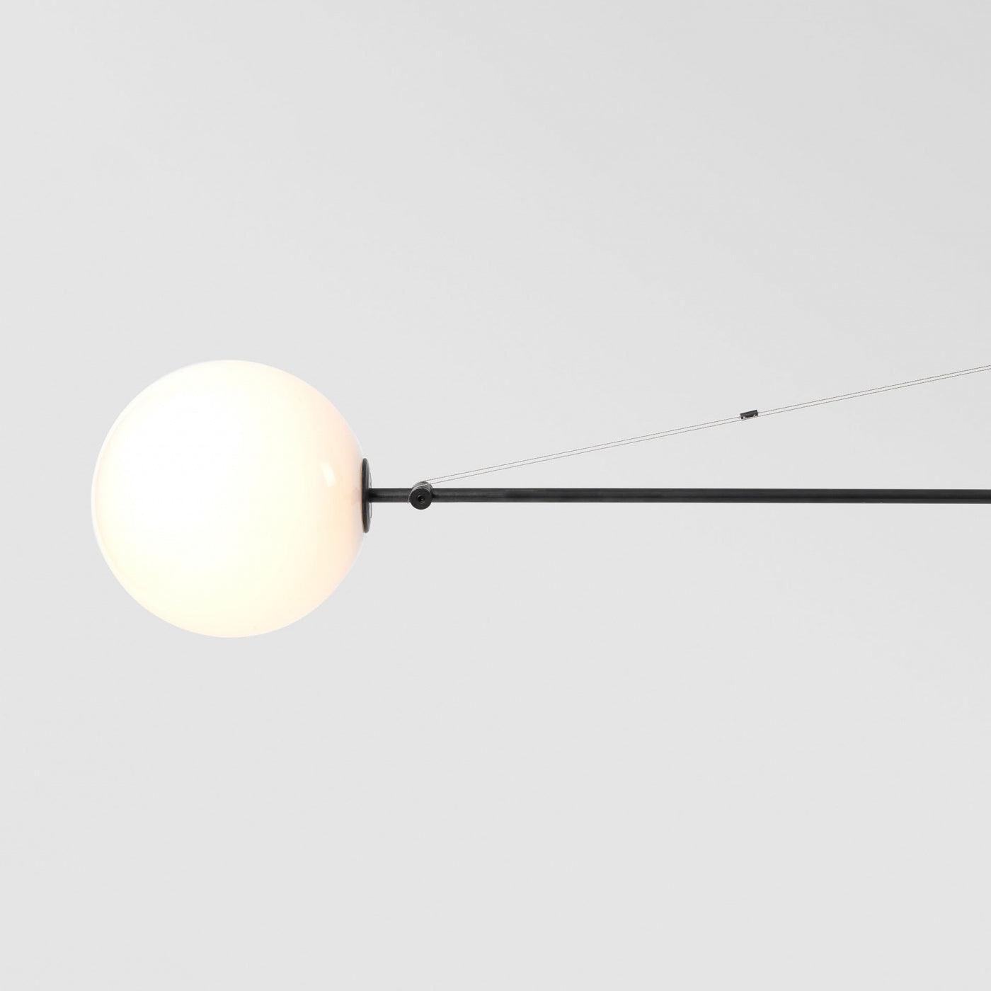 Lustra Chandelier Mobile Black Minimalist-Neutral Decor