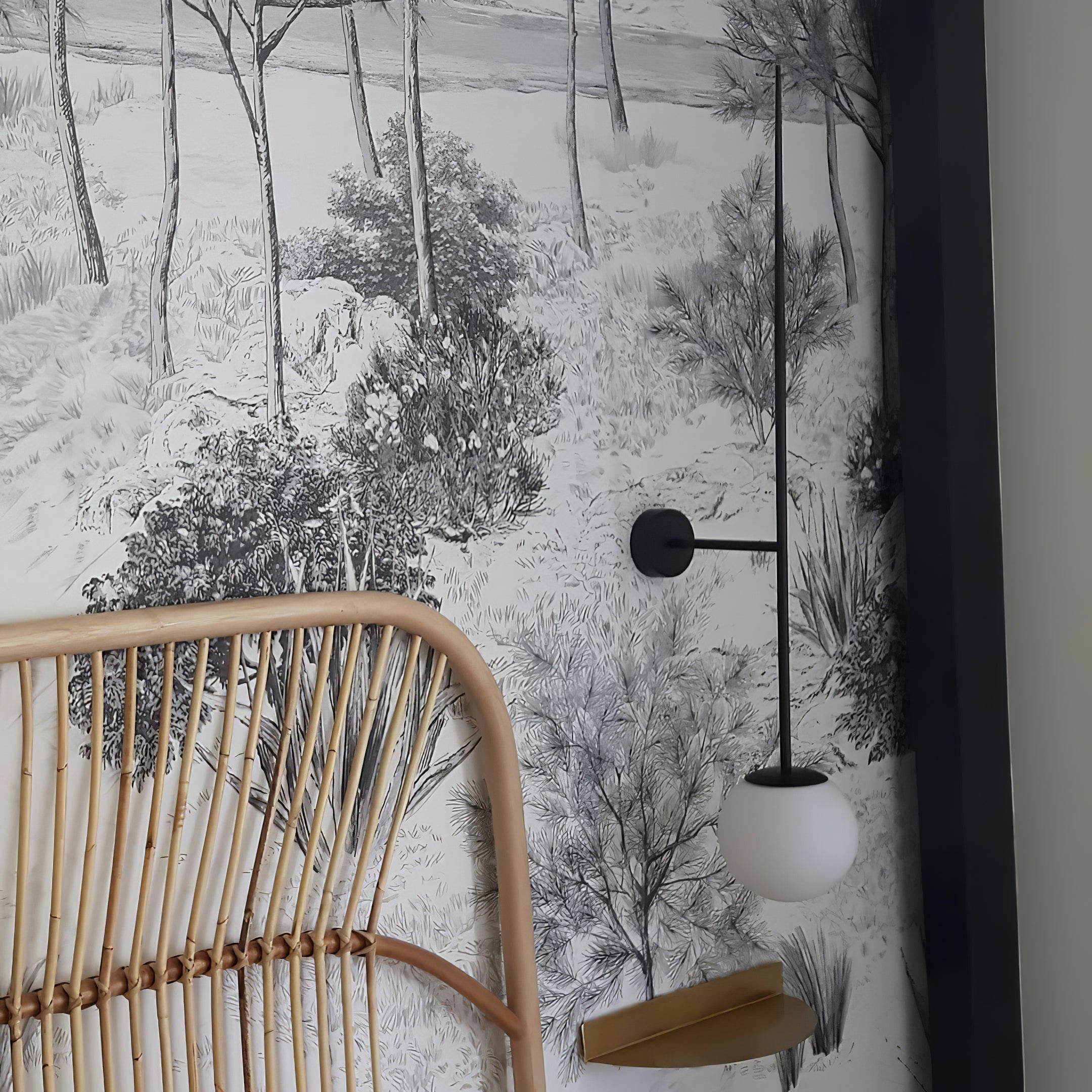 Erixon Modern Minimalist Mobile Glass Wall Lamp-Neutral Decor
