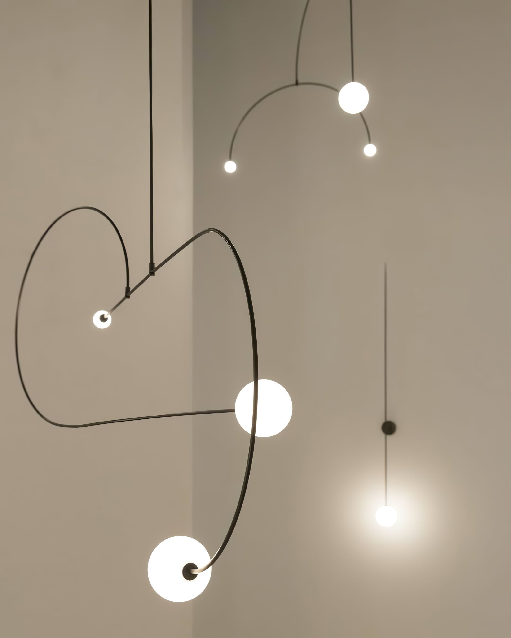Erixon Modern Minimalist Mobile Glass Wall Lamp-Neutral Decor