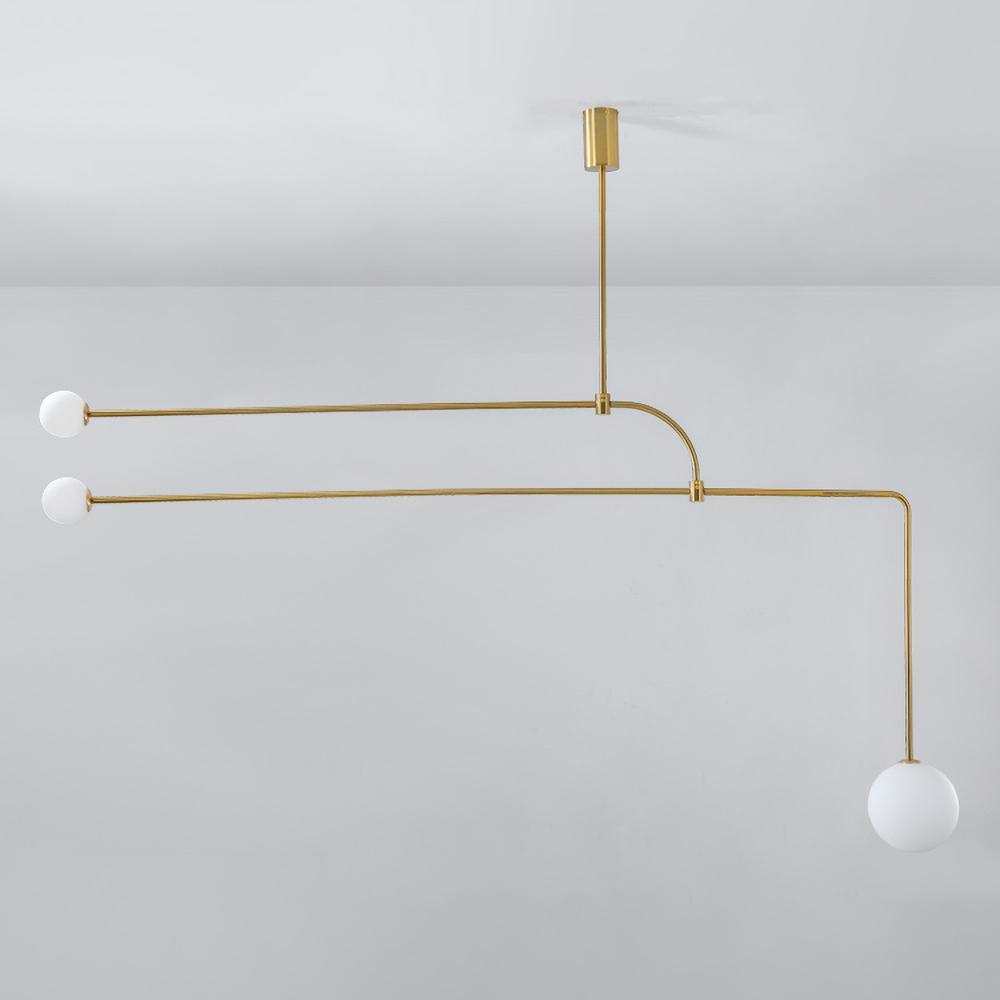 Lustra Chandelier Mobile Black Minimalist-Neutral Decor