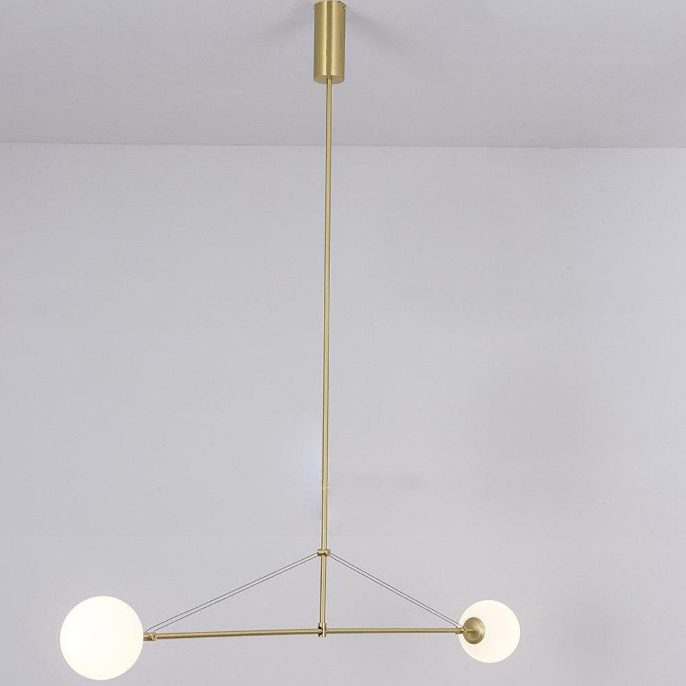 Lustra Chandelier Mobile Black Minimalist-Neutral Decor