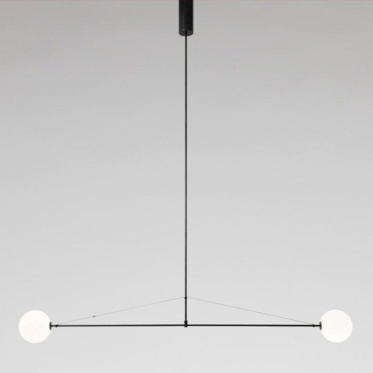 Lustra Chandelier Mobile Black Minimalist-Neutral Decor