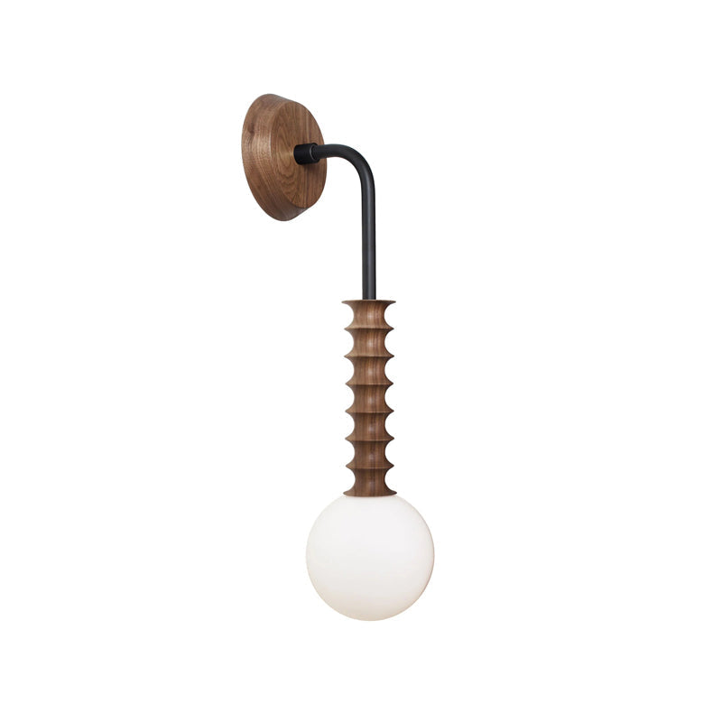 Side profile of the Mobo Wall Lamp highlighting its slim form.