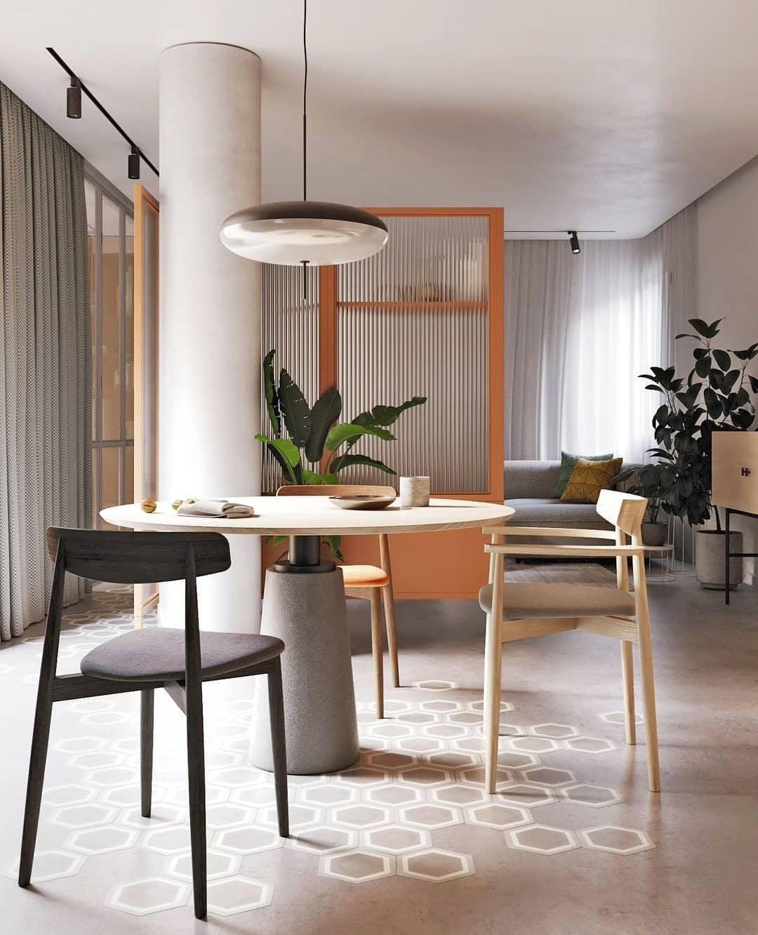 Lustra Pendant Lamp Joined Black-Painted for Living Room-Neutral Decor