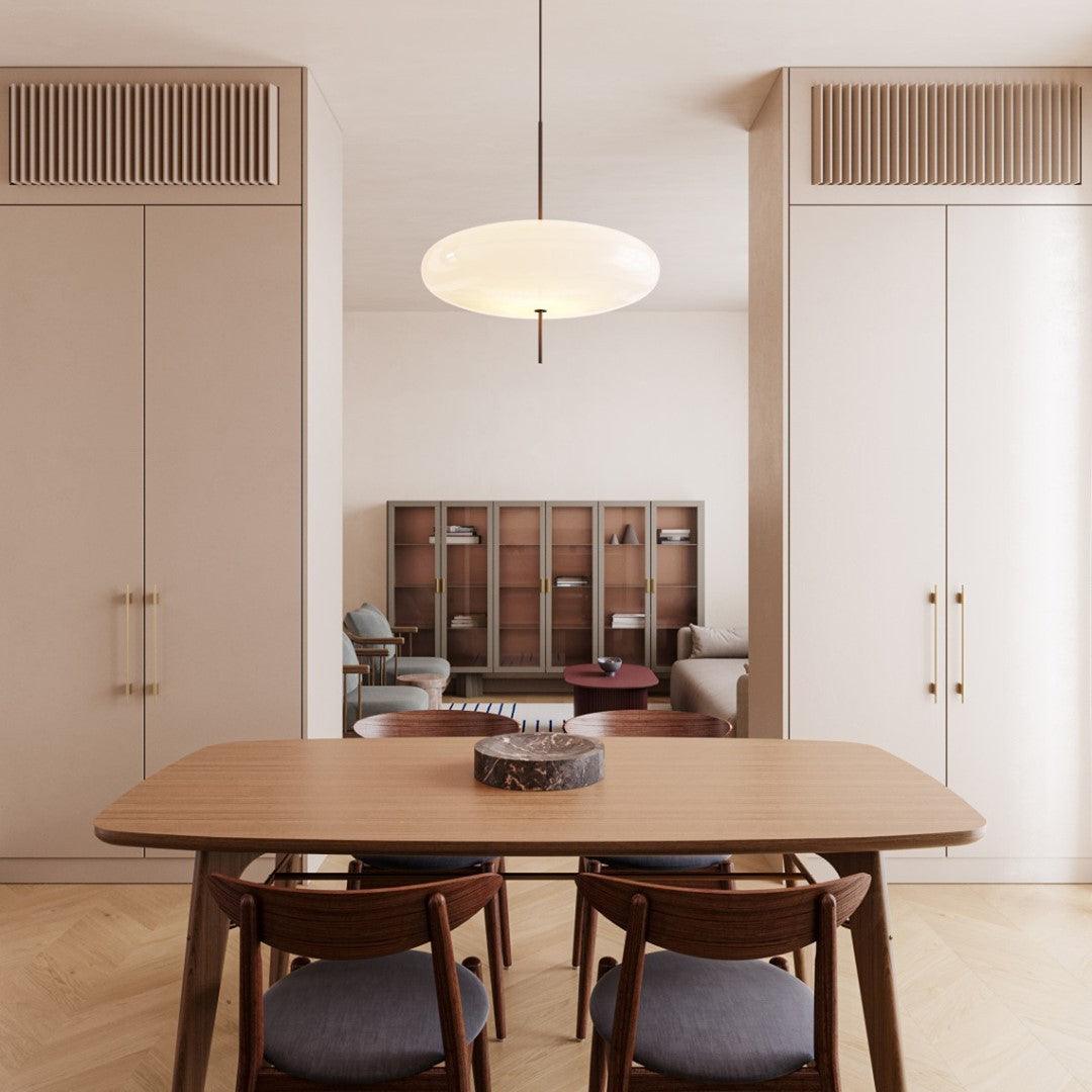 Lustra Pendant Lamp Joined Black-Painted for Living Room-Neutral Decor