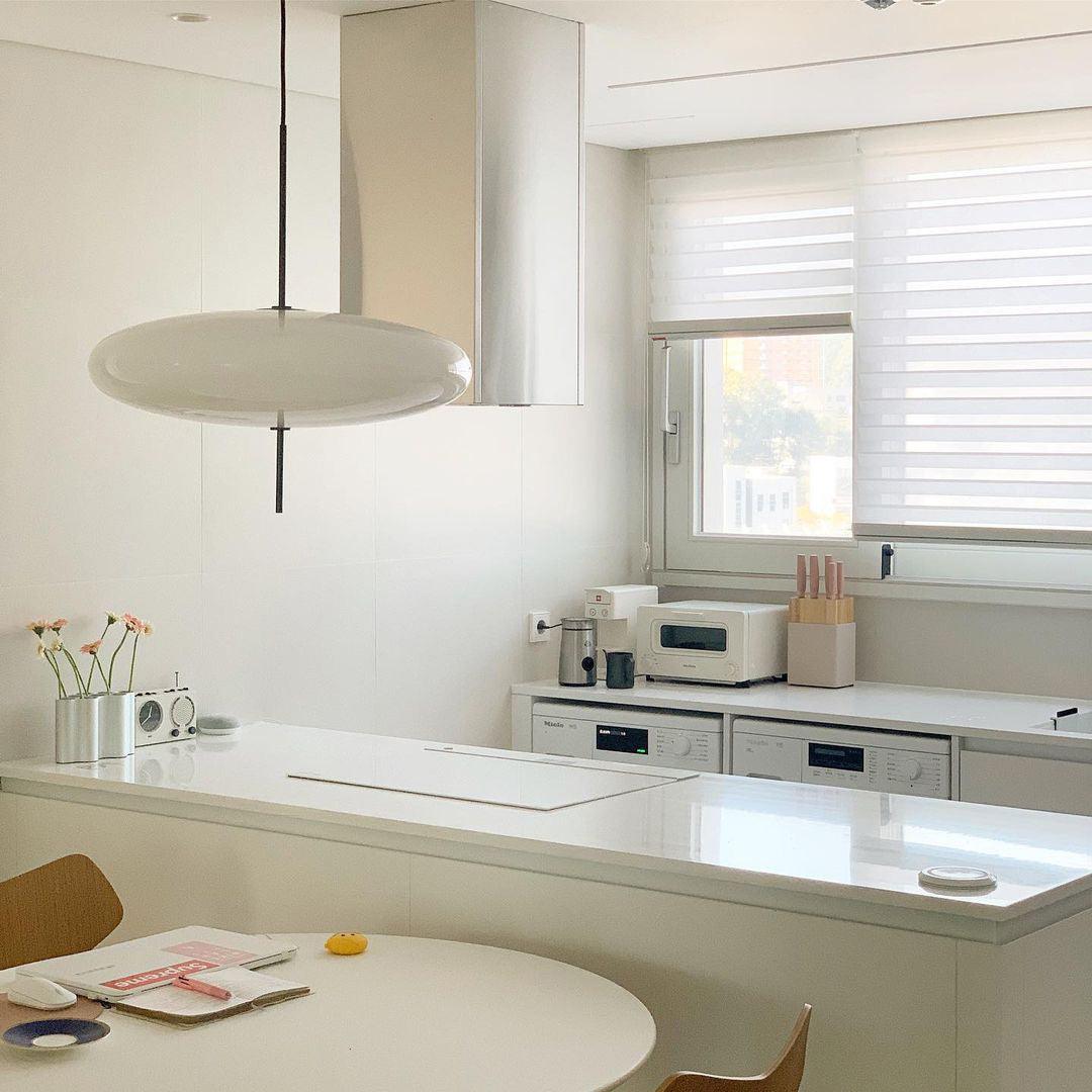 Lustra Pendant Lamp Joined Black-Painted for Living Room-Neutral Decor