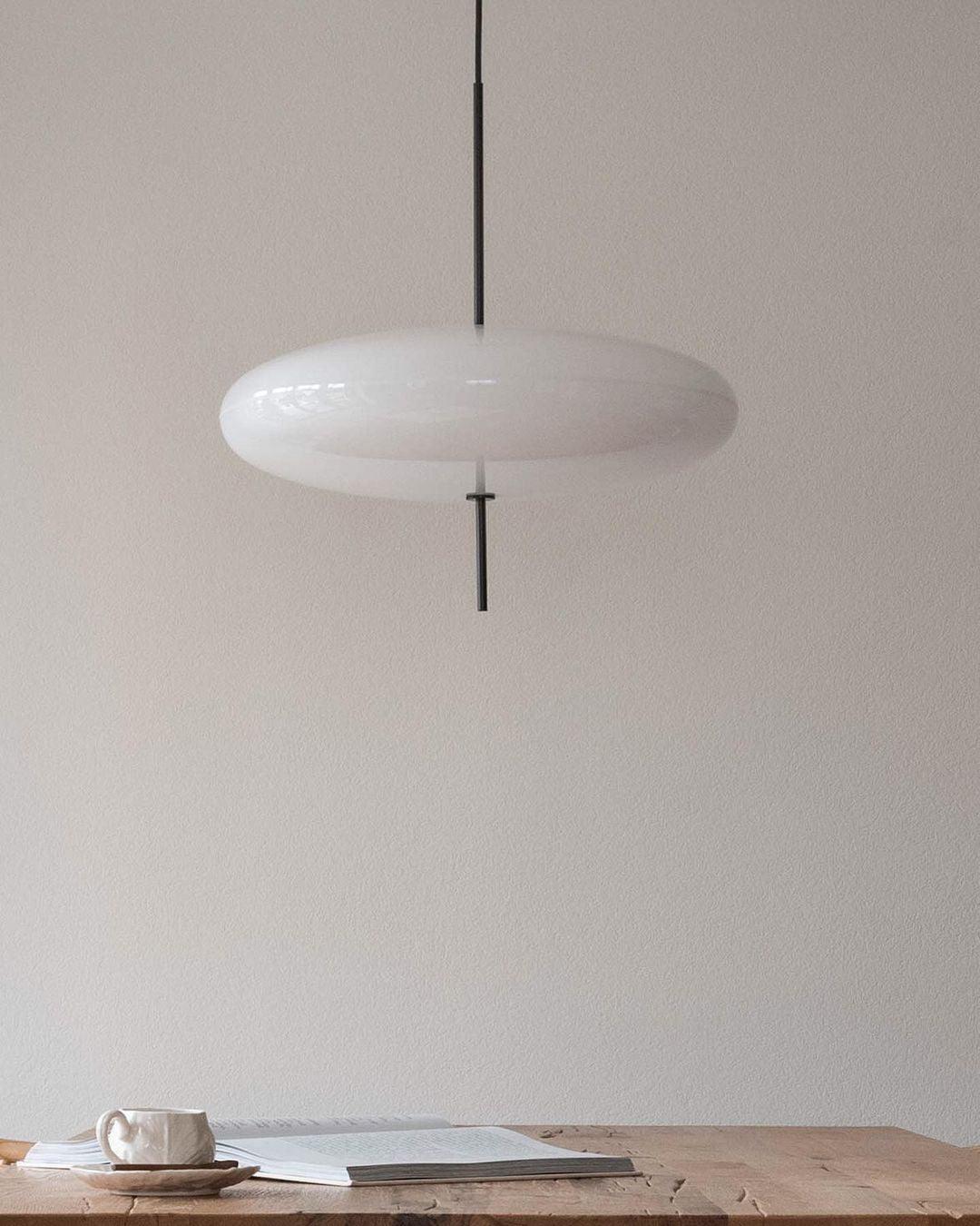 Lustra Pendant Lamp Joined Black-Painted for Living Room-Neutral Decor