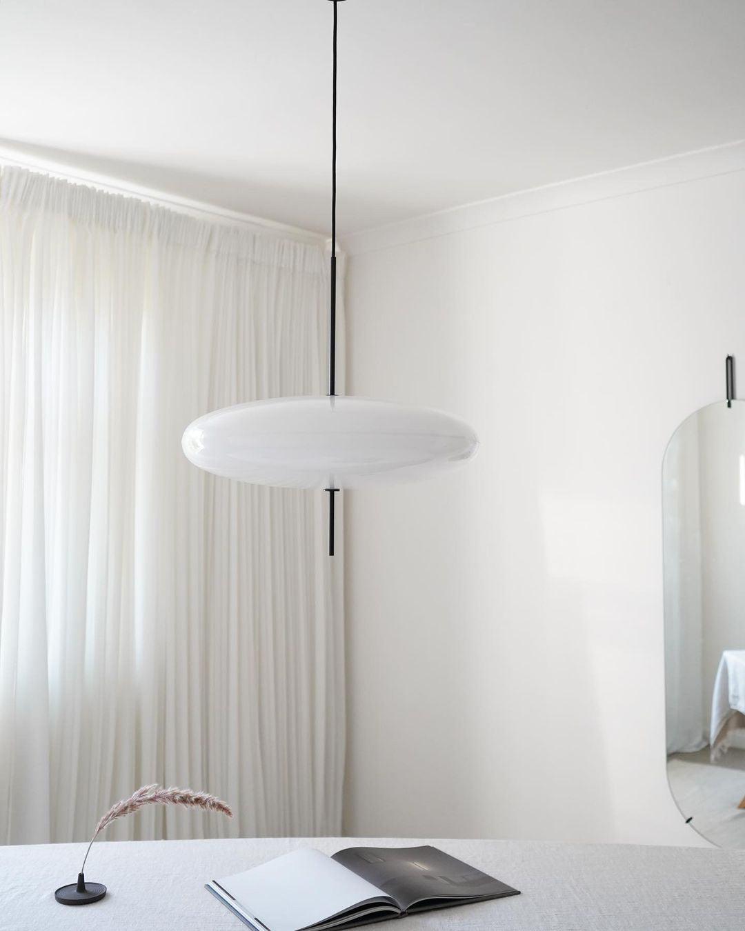 Lustra Pendant Lamp Joined Black-Painted for Living Room-Neutral Decor