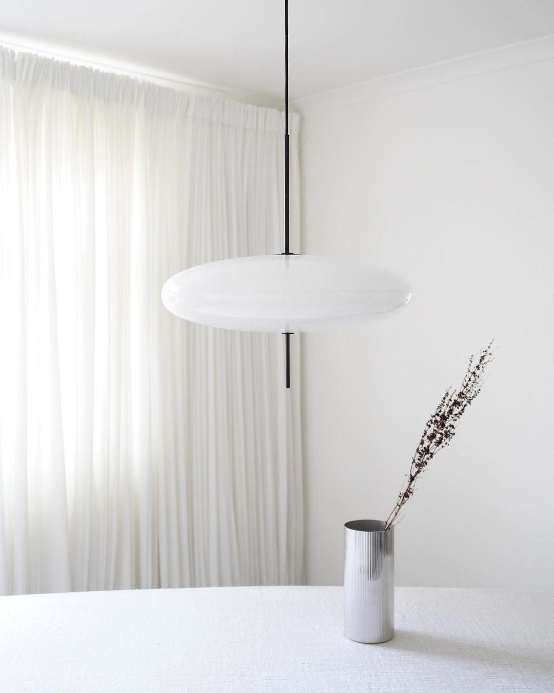 Lustra Pendant Lamp Joined Black-Painted for Living Room-Neutral Decor