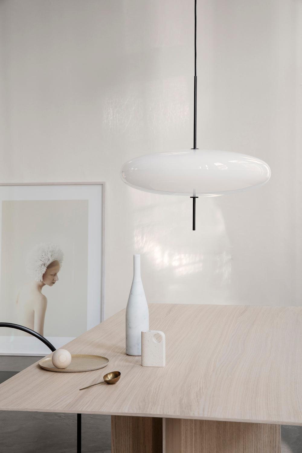 Lustra Pendant Lamp Joined Black-Painted for Living Room-Neutral Decor
