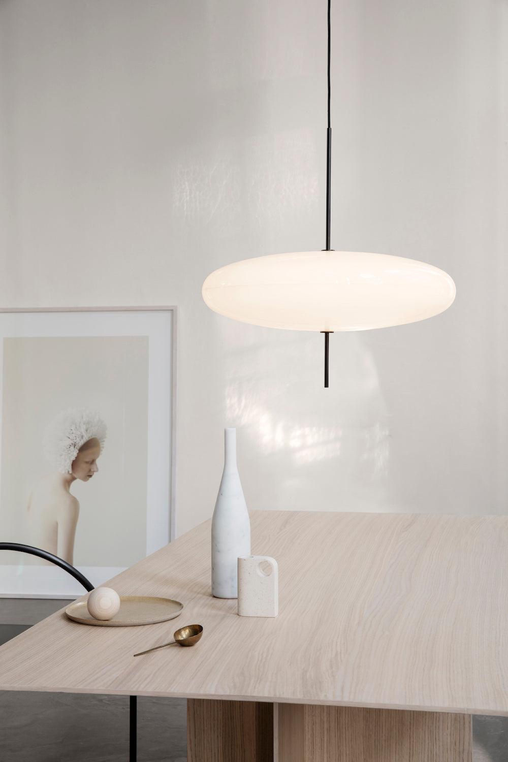 Lustra Pendant Lamp Joined Black-Painted for Living Room-Neutral Decor
