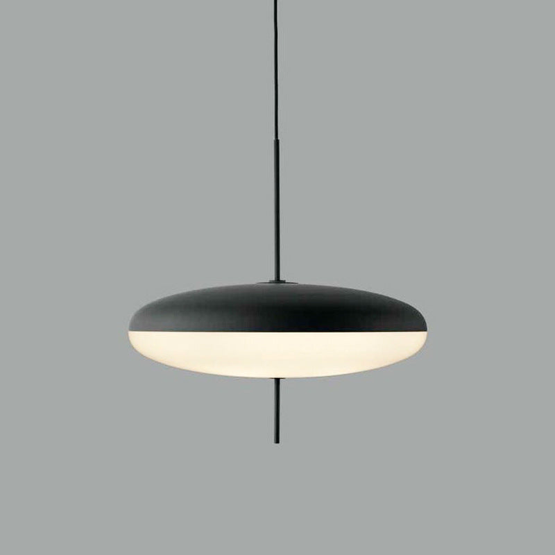 Lustra Pendant Lamp Joined Black-Painted for Living Room-Neutral Decor