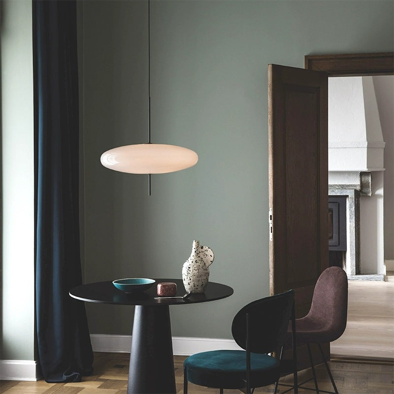 Lustra Pendant Lamp Joined Black-Painted for Living Room-Neutral Decor