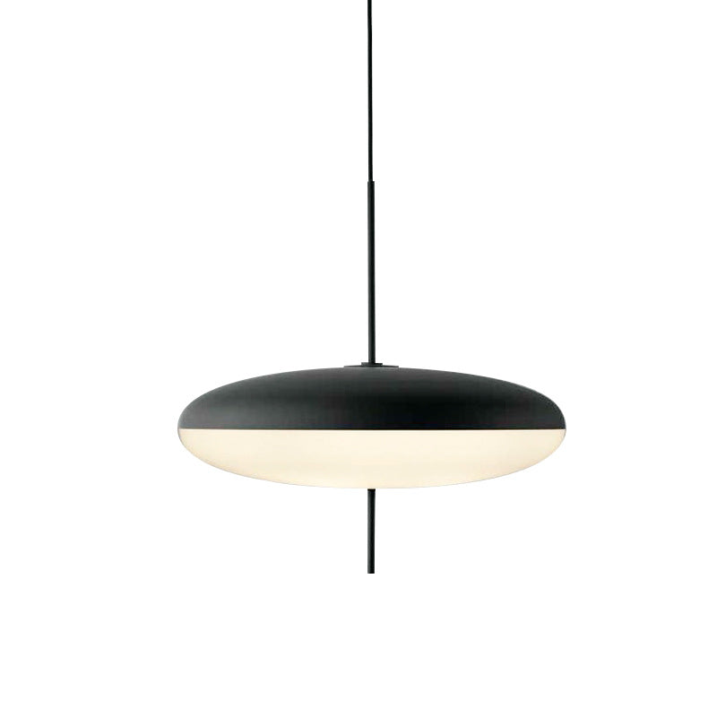 Lustra Pendant Lamp Joined Black-Painted for Living Room-Neutral Decor