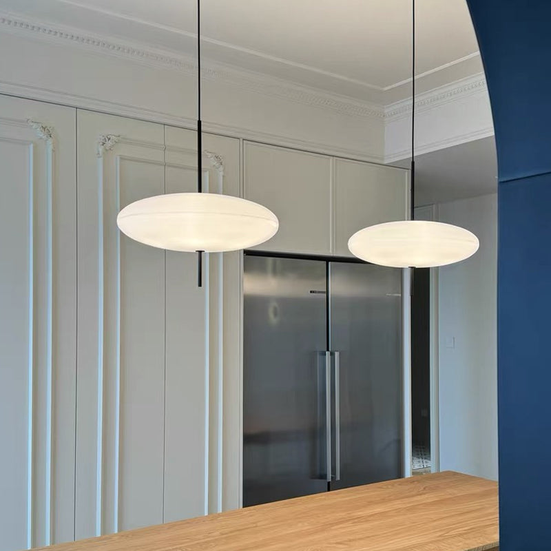 Lustra Pendant Lamp Joined Black-Painted for Living Room-Neutral Decor