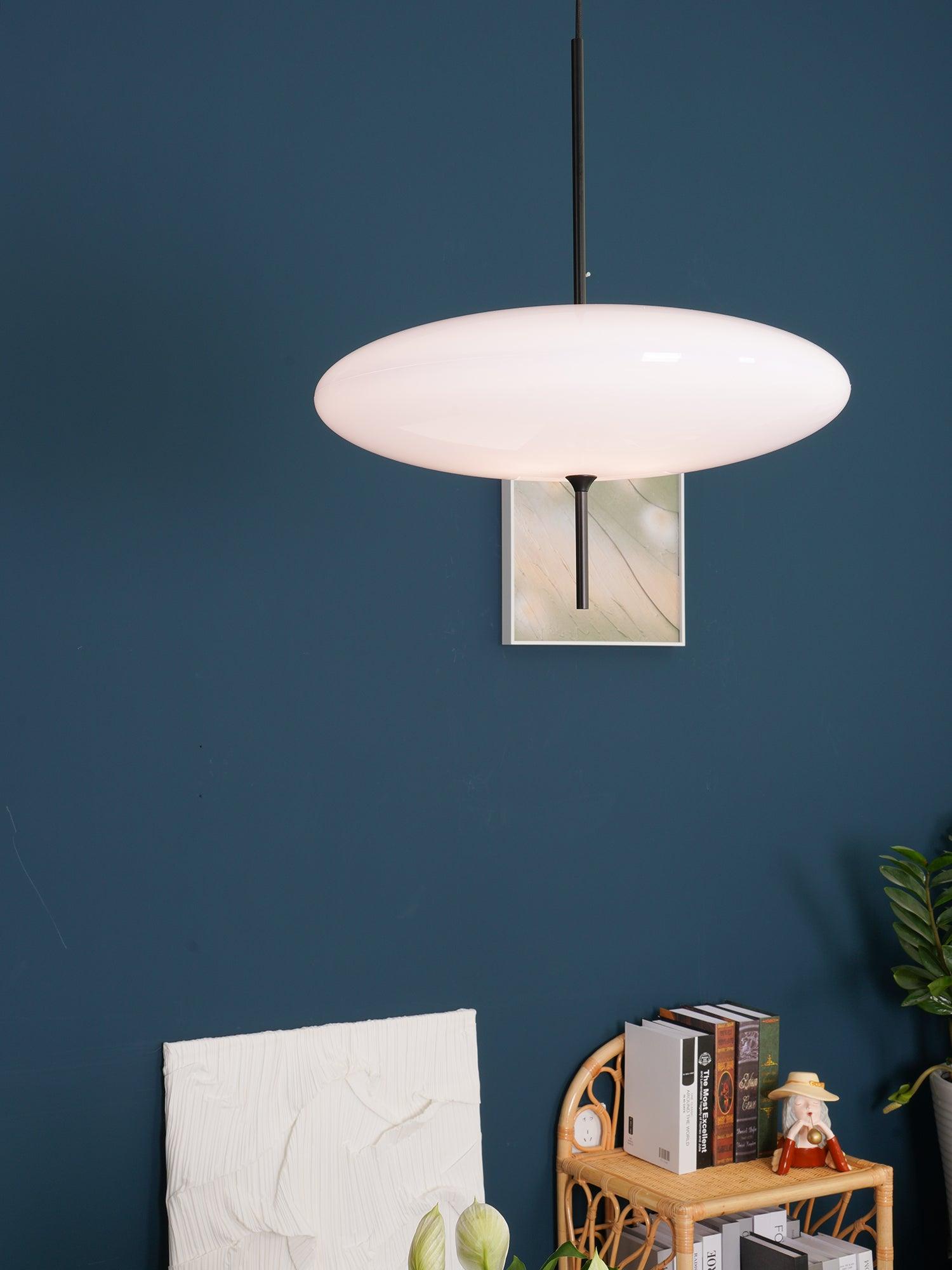 Lustra Pendant Lamp Joined Black-Painted for Living Room-Neutral Decor