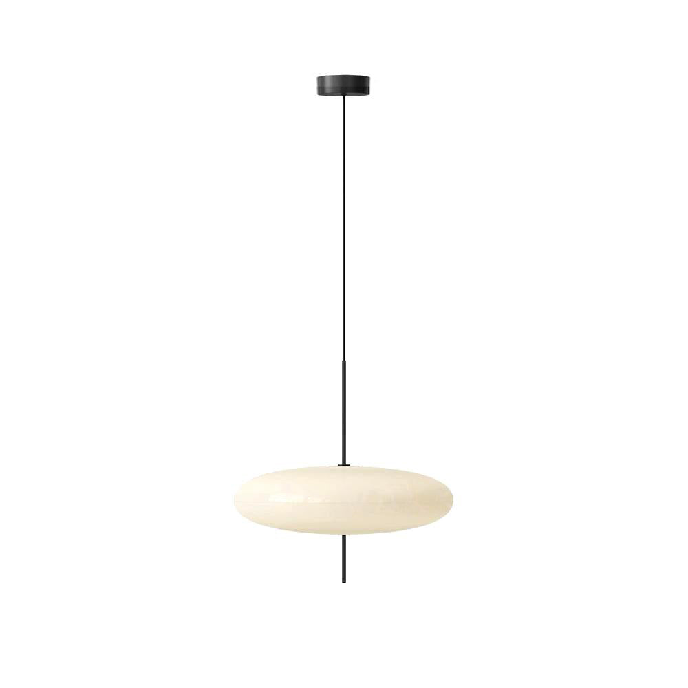 Lustra Pendant Lamp Joined Black-Painted for Living Room-Neutral Decor