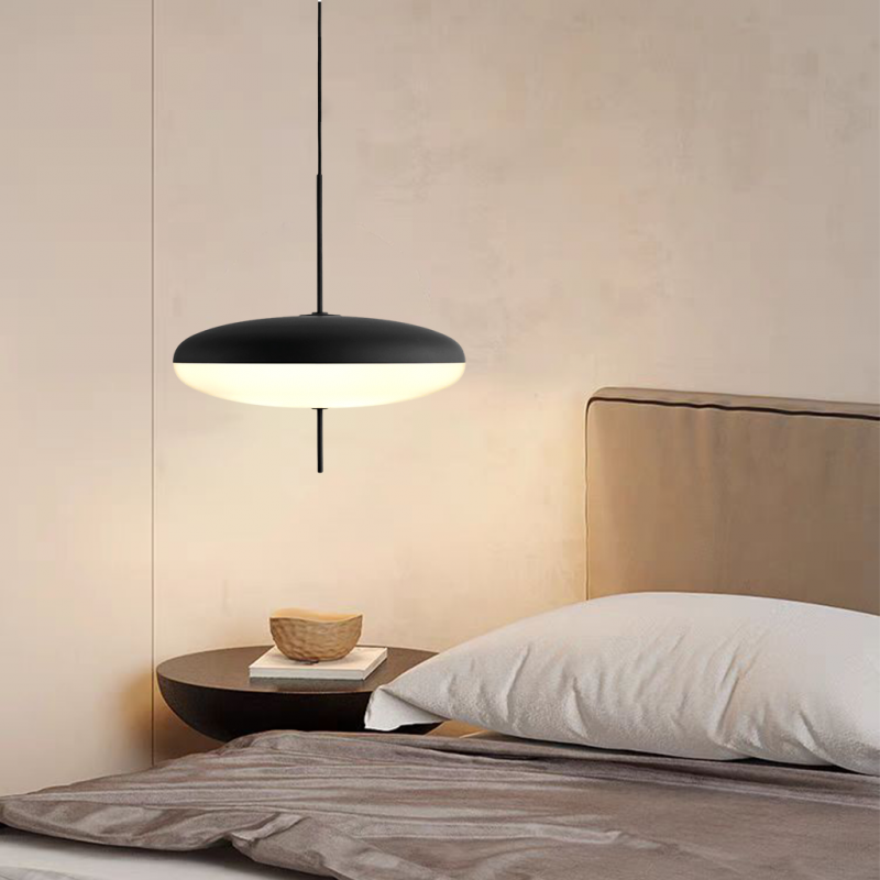 Quor Nordic Modern Oval Single Pendant Light - Neutral Decor