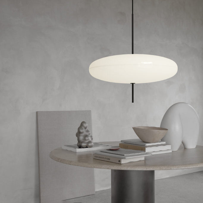 Lustra Pendant Lamp Joined Black-Painted for Living Room-Neutral Decor