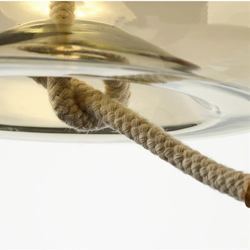 Valentina Nordic LED Pendant Light, Decorative Glass - Neutral Decor