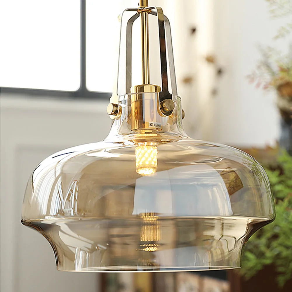 Valentina Pendant Light Glass Modern Unique Shaped - Neutral Decor