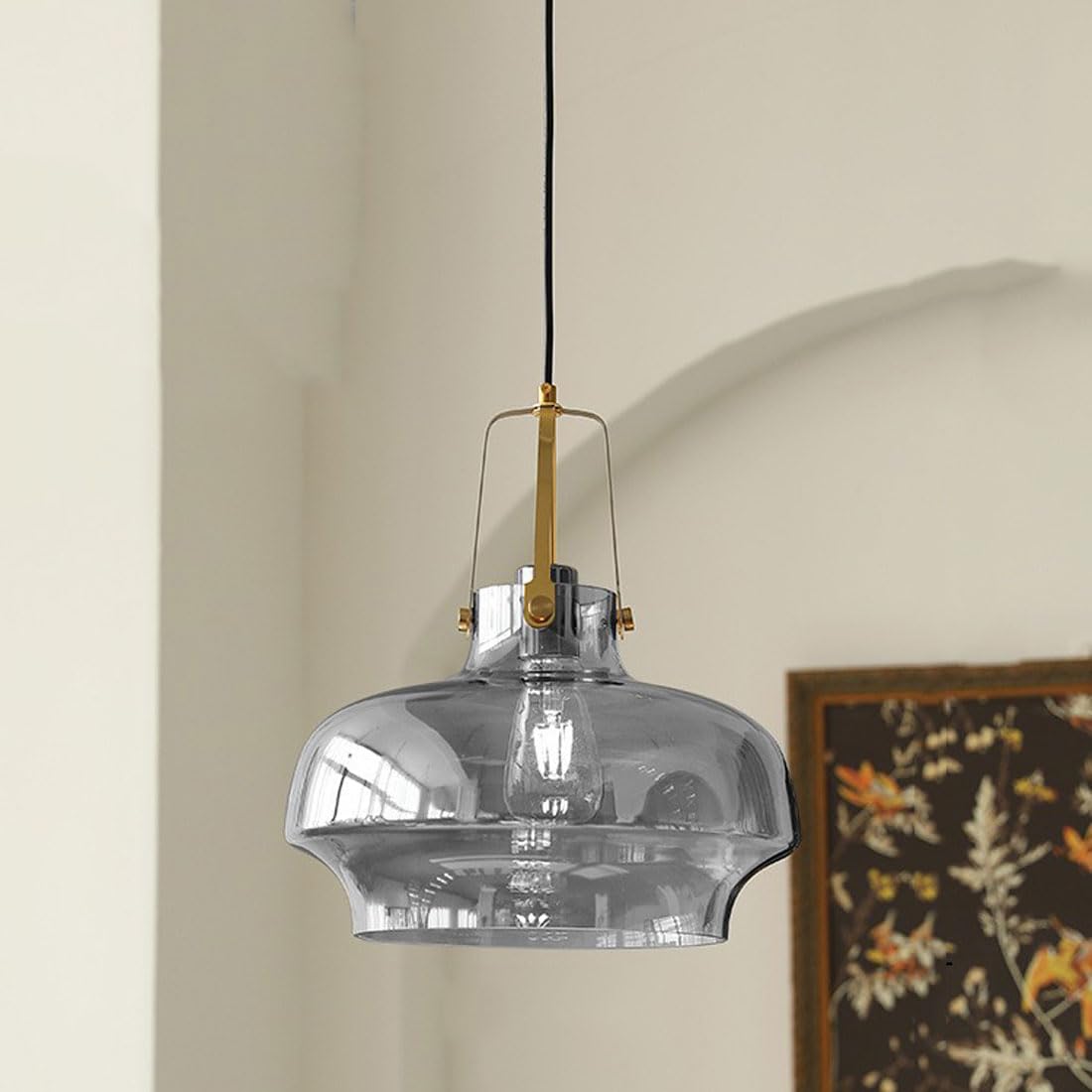 Valentina Pendant Light Glass Modern Unique Shaped - Neutral Decor