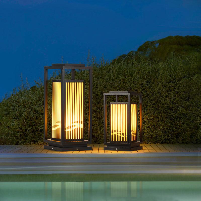 Myraeira Lantern Alabaster Outdoor Light-Neutral Decor