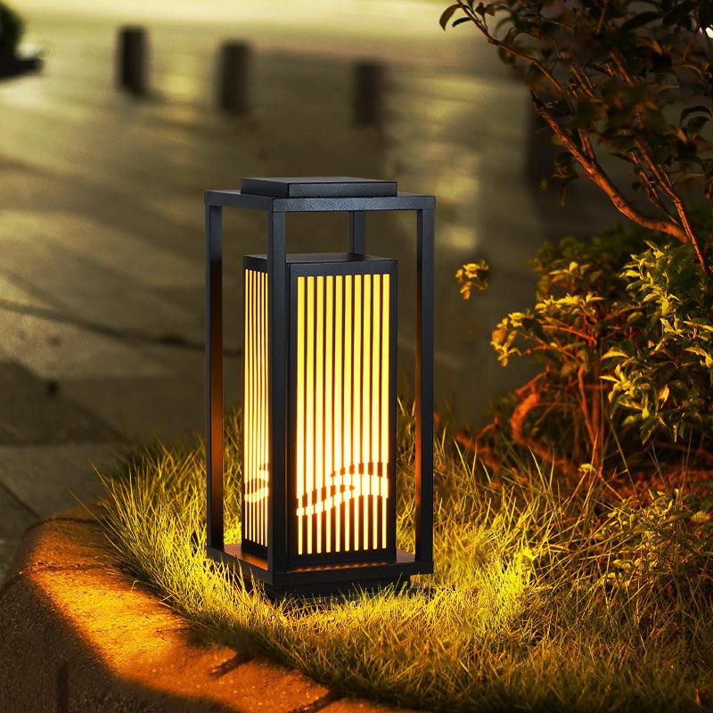 Myraeira Lantern Alabaster Outdoor Light-Neutral Decor